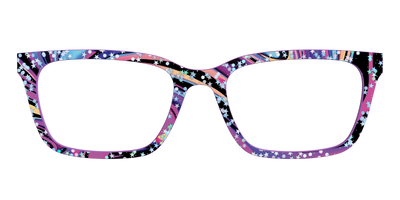 The Vaporwave Marble with Star Glitter - Front Top Thumbnail - Pair Eyewear