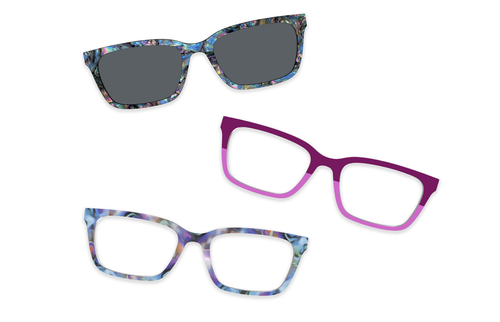 The Violet Wildflower Pairing Set - Pair Eyewear