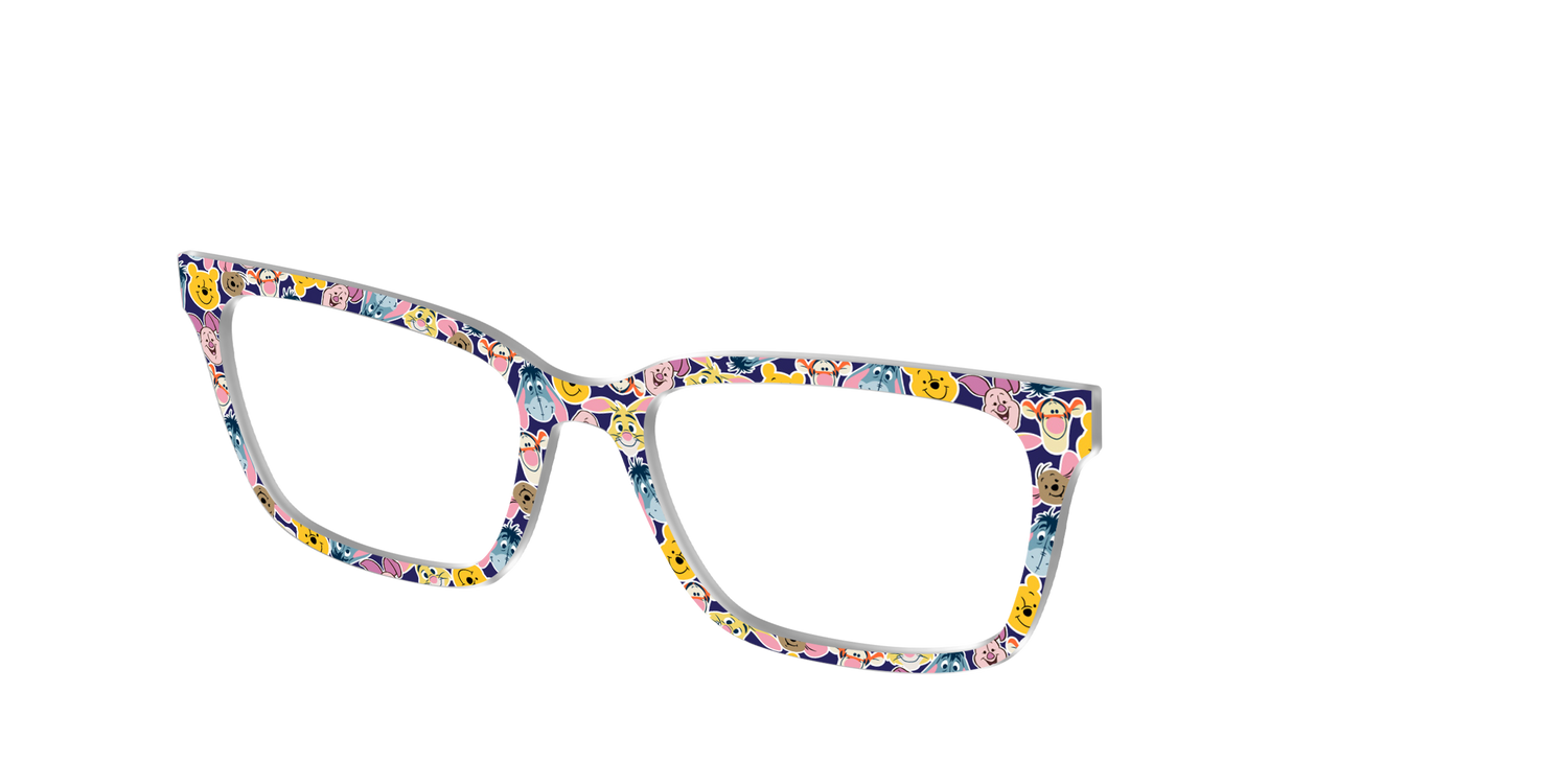 Winnie the Pooh & Friends Stickers - Angle Top Image - Pair Eyewear