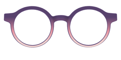 The Acai to Blush Gradient - Front Top Thumbnail - Pair Eyewear