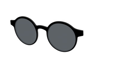 The Non-Polarized Black Sun Top - Angle Top Thumbnail - Pair Eyewear
