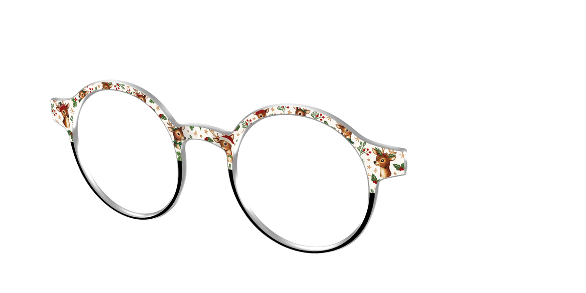 The Dashing Reindeer - Angle Top Image - Pair Eyewear