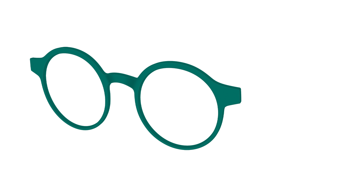 The Forest Green - Angle Top Image - Pair Eyewear