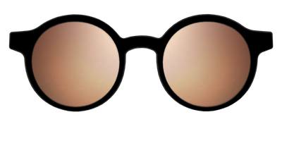The Polarized Gold Reflective Sun Top - Front Top Thumbnail - Pair Eyewear
