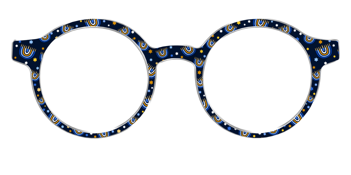 The Hanukkah Menorahs - Front Top Image - Pair Eyewear