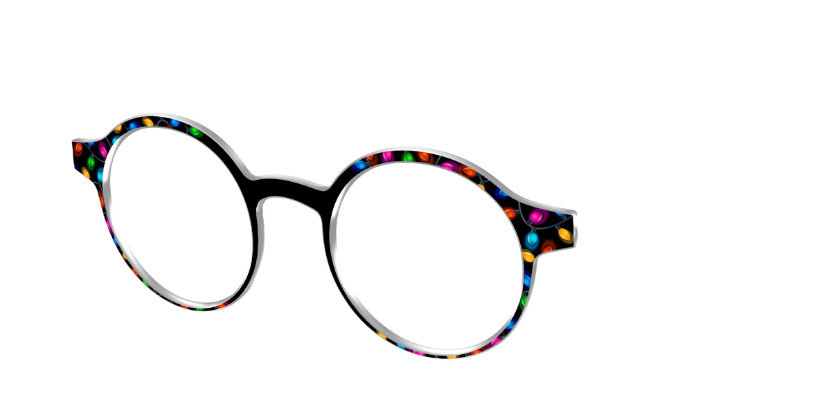 The Holiday Glow - Angle Top Image - Pair Eyewear