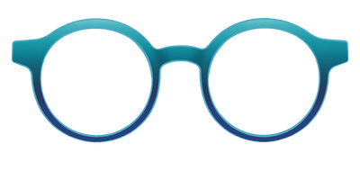 The Ocean Blue - Front Top Thumbnail - Pair Eyewear