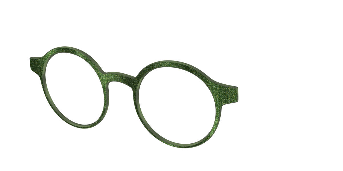 The Olive Shimmer - Angle Top Image - Pair Eyewear