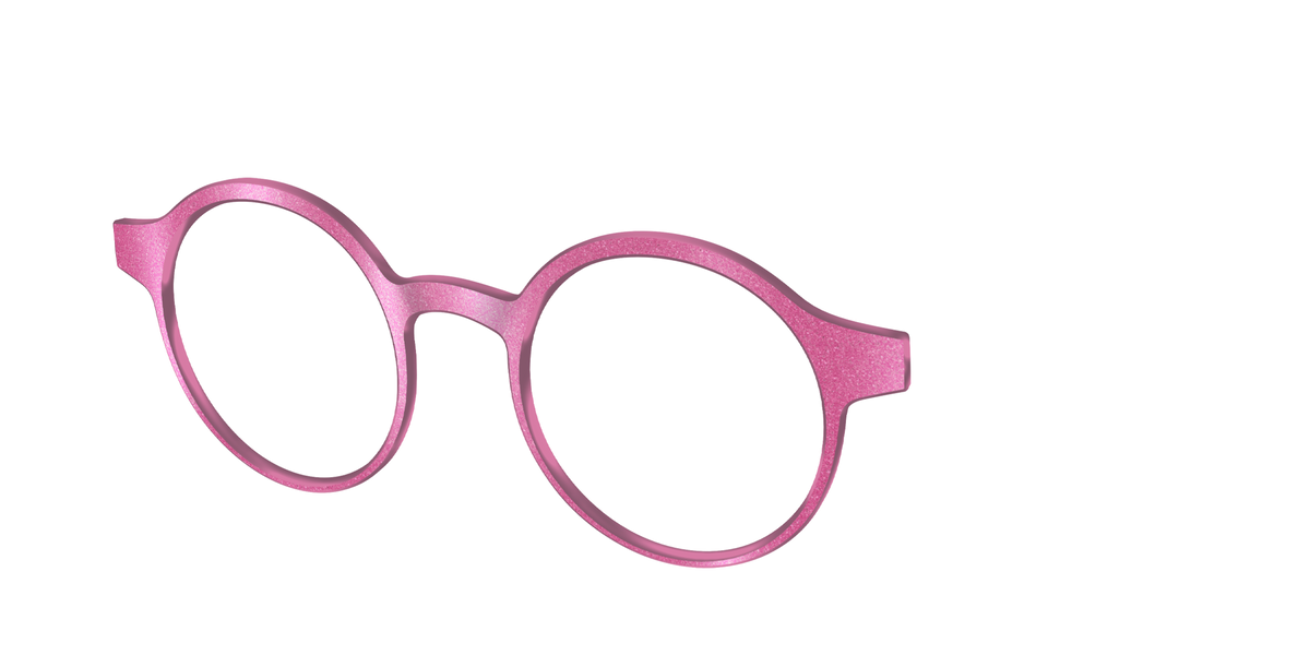 The Pink Shimmer - Angle Top Image - Pair Eyewear