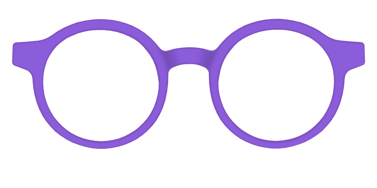 The Purple - Front Top Image - Pair Eyewear