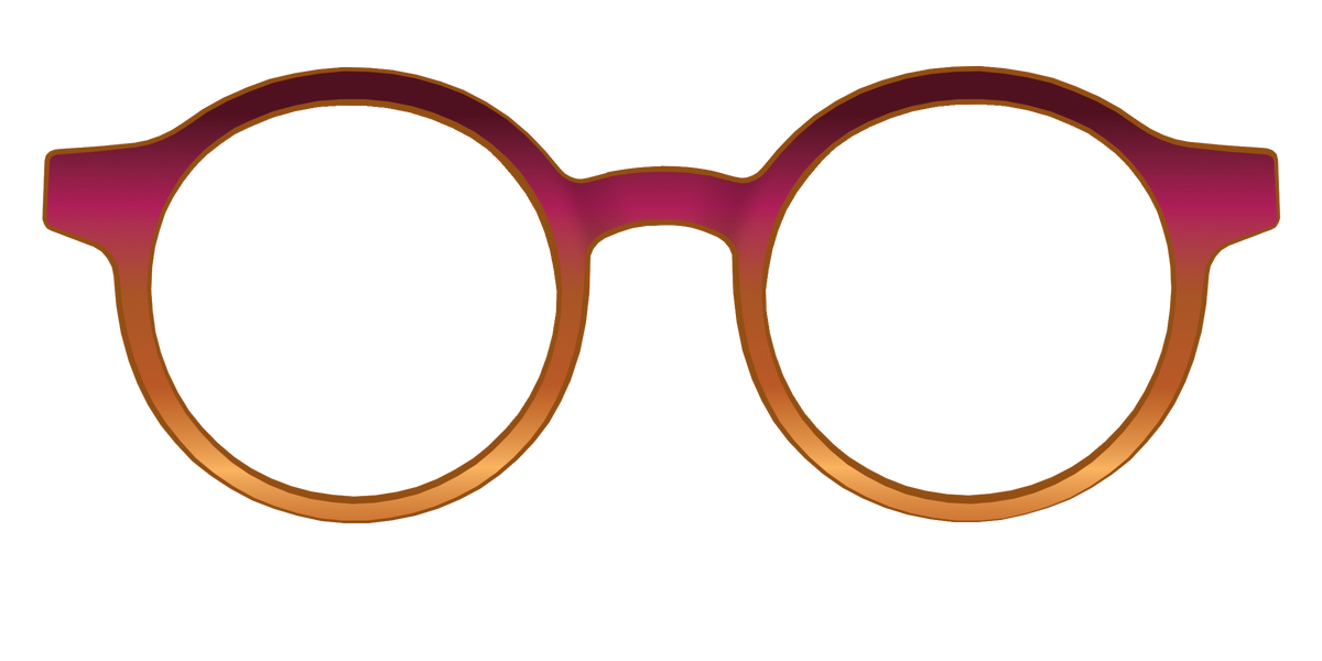 The Umber to Ochre Gradient - Front Top Image - Pair Eyewear