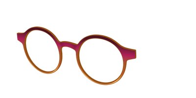 The Umber to Ochre Gradient - Angle Top Thumbnail - Pair Eyewear