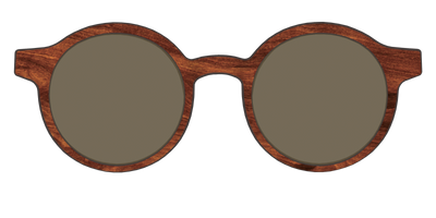 The Polarized Woodgrain Sun Top - Front Top Thumbnail - Pair Eyewear
