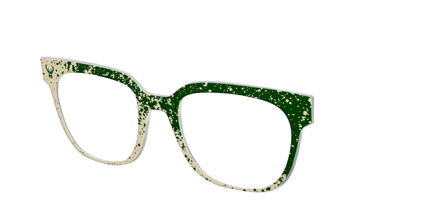 Bucks Splatter - Angle Top Image - Pair Eyewear