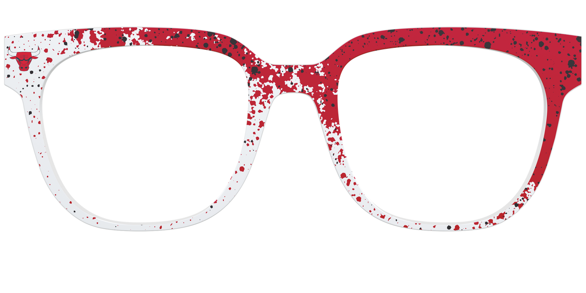 Bulls Splatter - Front Top Image - Pair Eyewear