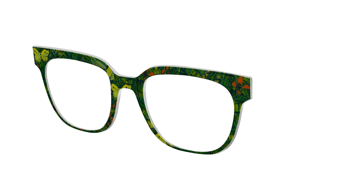 The Butterflies and Poppies - Angle Top Image - Pair Eyewear
