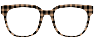 The Cider Buffalo Plaid - Front Top Thumbnail - Pair Eyewear