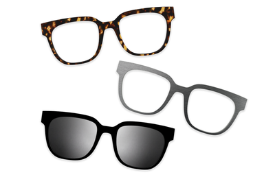 Crystal Clear with Gold Set - Product Thumbnail 1 - Pair Eyewear