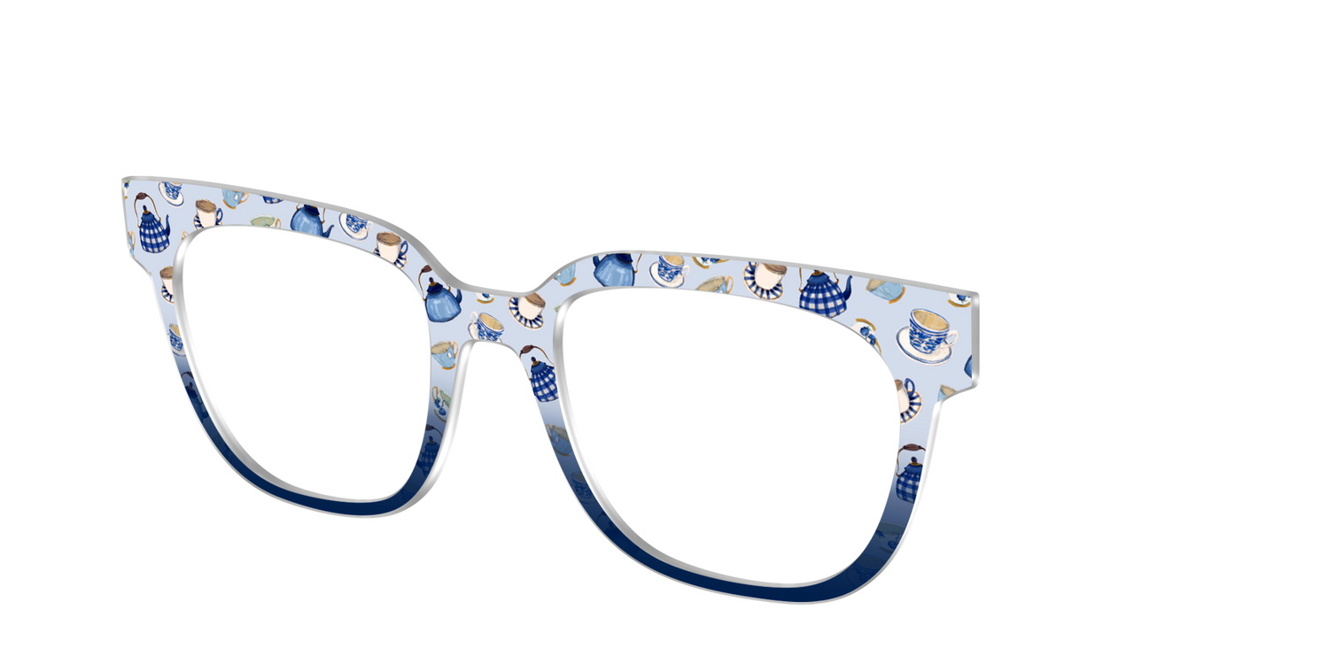 The Cozy Teacups - Angle Top Image - Pair Eyewear