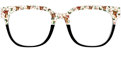 The Dashing Reindeer - Front Top Thumbnail - Pair Eyewear