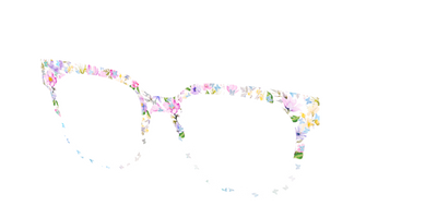 The Delicate Flower Crown with Butterfly Glitter - Angle Top Thumbnail - Pair Eyewear