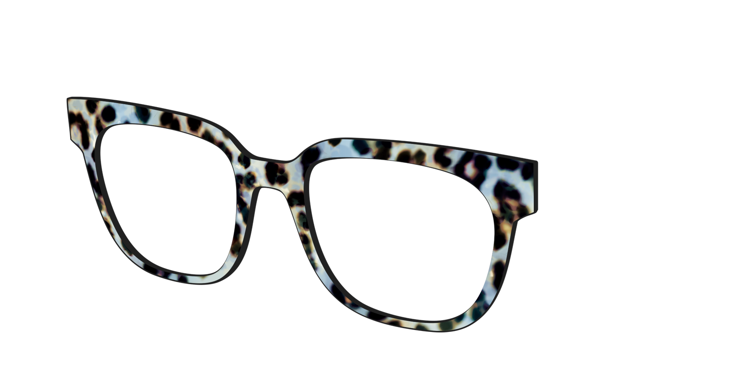 The Earl Grey Tortoise - Angle Top Image - Pair Eyewear