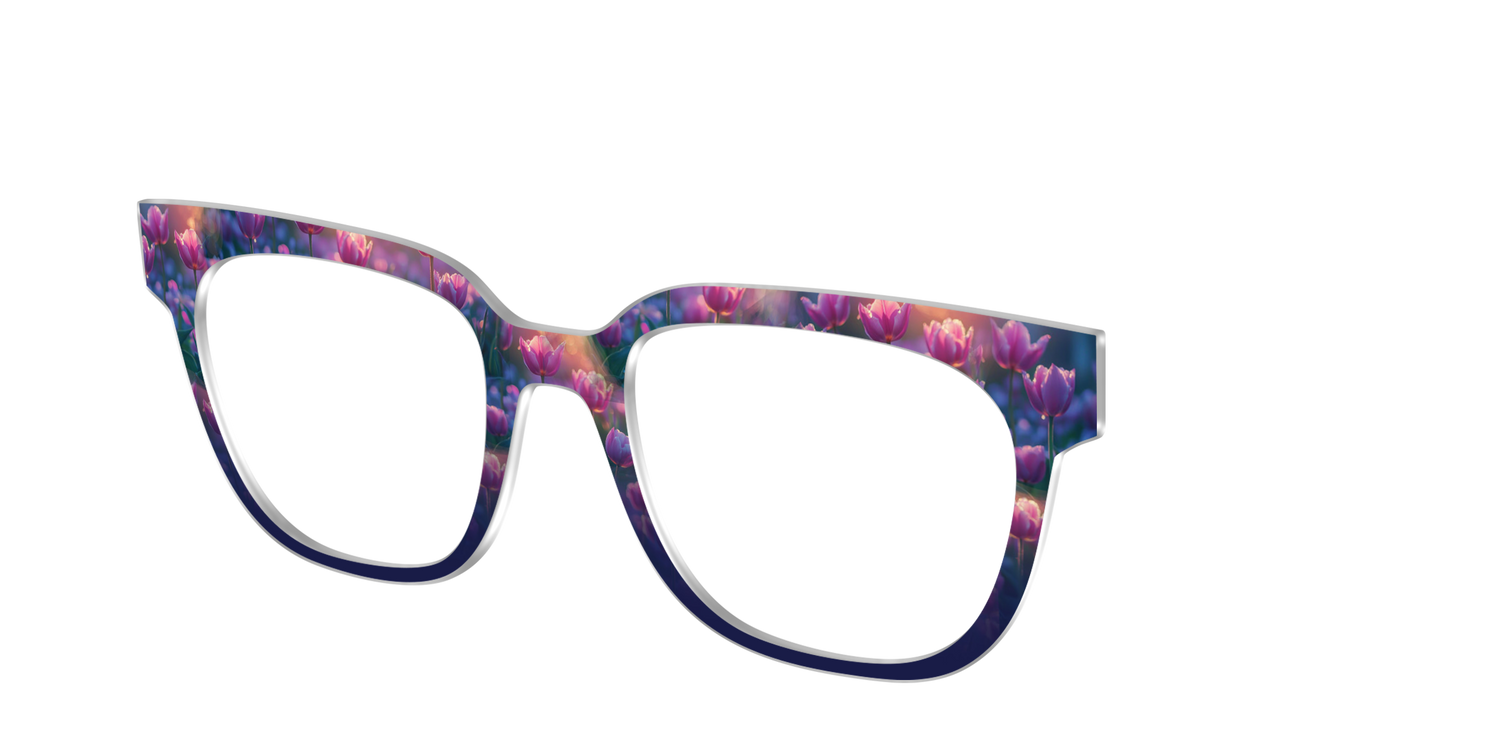 The Ethereal Blooms - Angle Top Image - Pair Eyewear