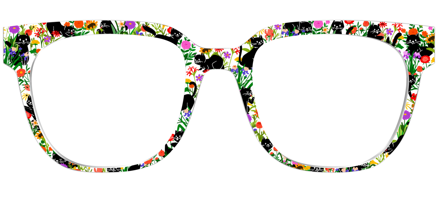 The Feline Flowers - Front Top Image - Pair Eyewear