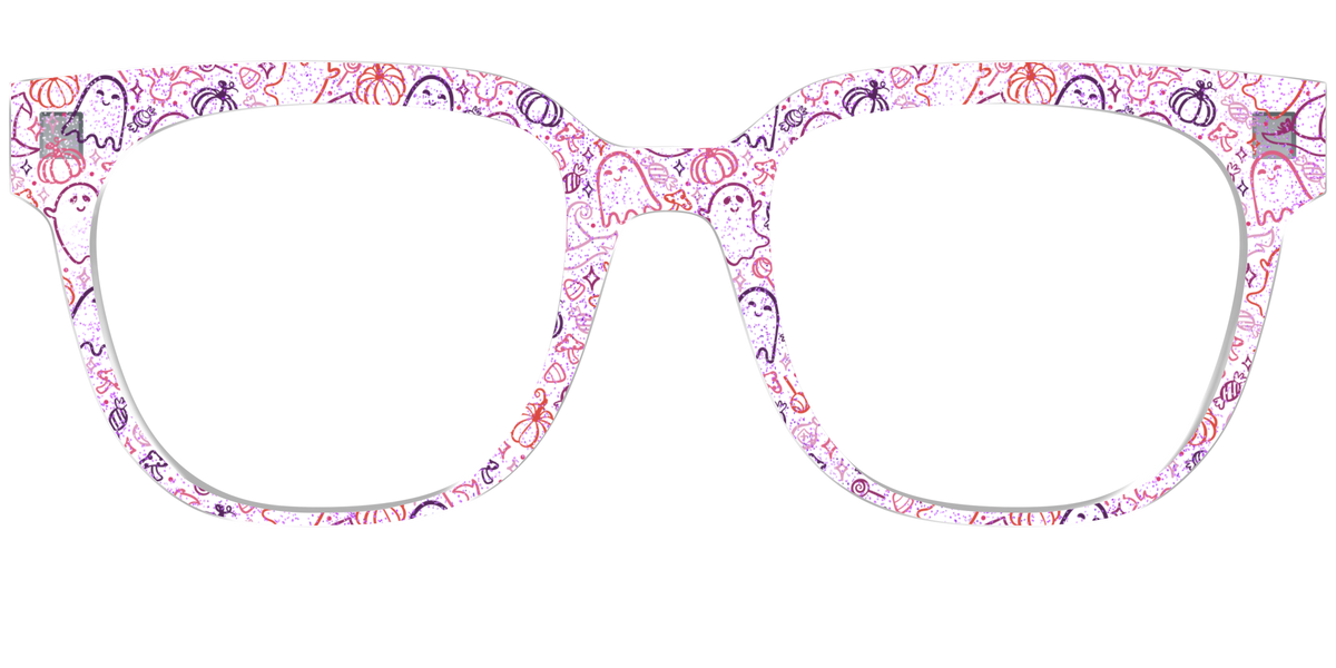 The Frightfully Fun Doodles Crystal - Front Top Image - Pair Eyewear