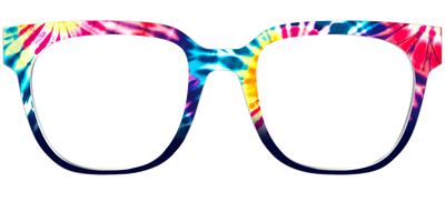 The Funky Tie-Dye - Front Top Thumbnail - Pair Eyewear