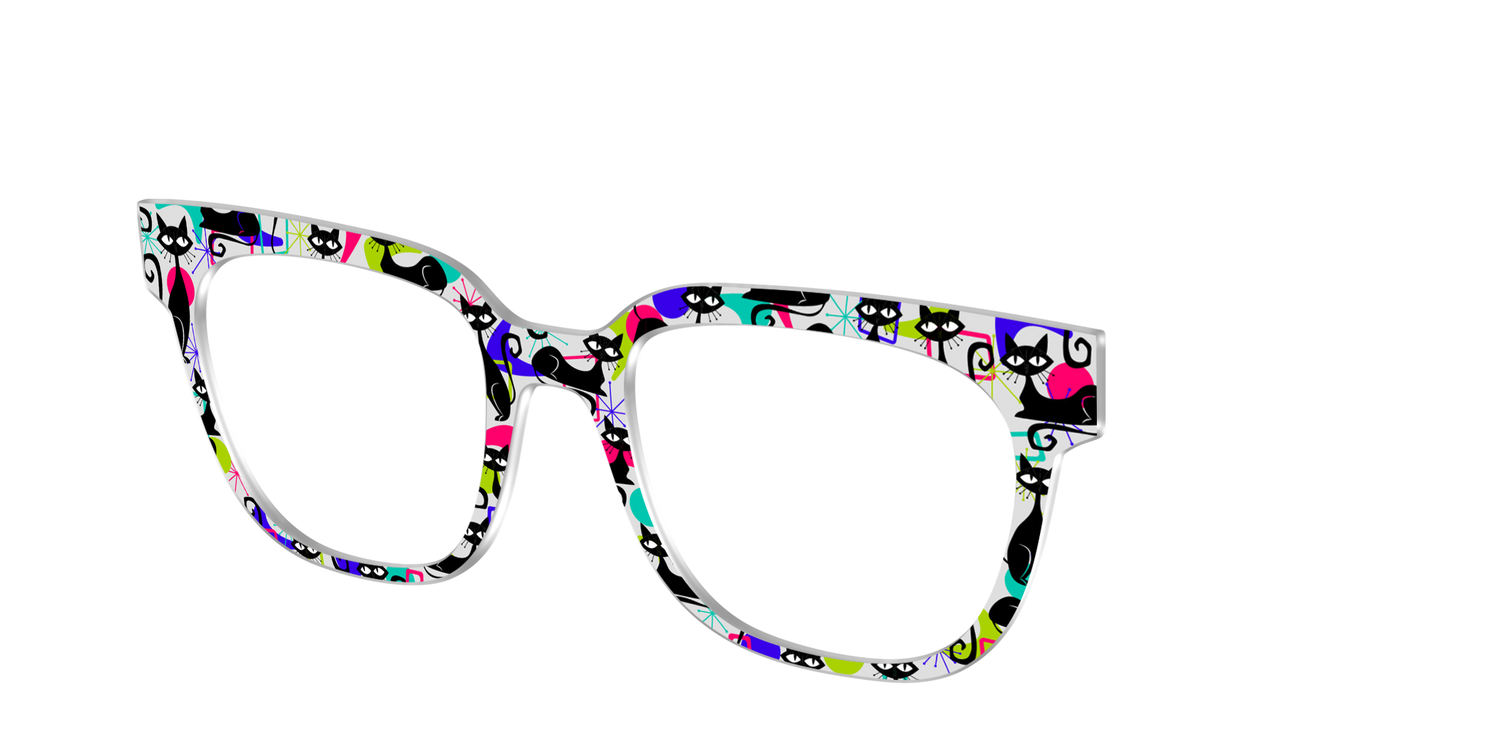The Futuristic Felines - Angle Top Image - Pair Eyewear