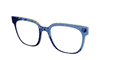 The Grizzlies Splatter - Angle Top Thumbnail - Pair Eyewear