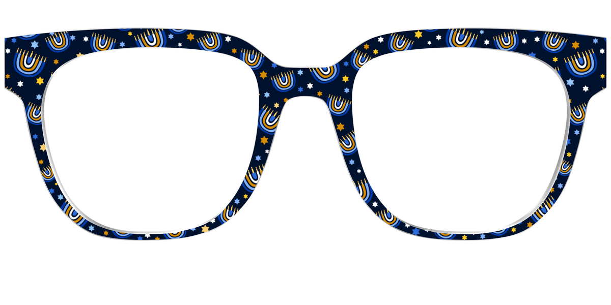 The Hanukkah Menorahs - Front Top Image - Pair Eyewear