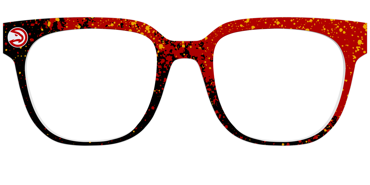 The Hawks Splatter - Front Top Image - Pair Eyewear