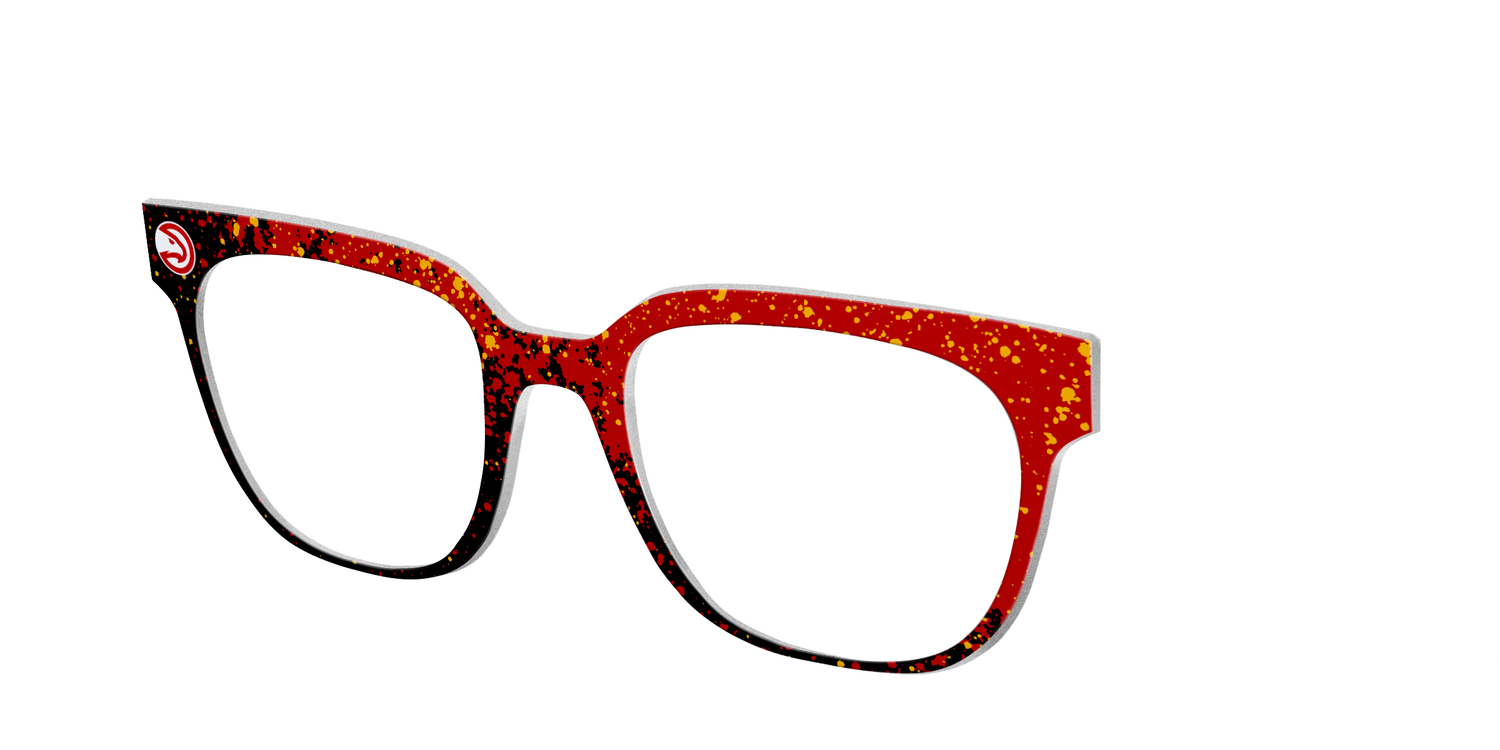 The Hawks Splatter - Angle Top Image - Pair Eyewear