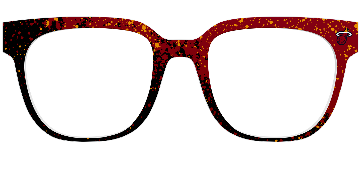 The Heat Splatter - Front Top Image - Pair Eyewear