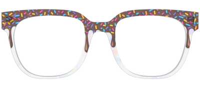 The Holographic Milkshake - Front Top Thumbnail - Pair Eyewear