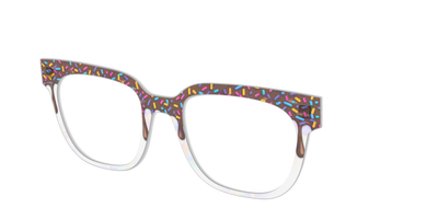 The Holographic Milkshake - Angle Top Thumbnail - Pair Eyewear