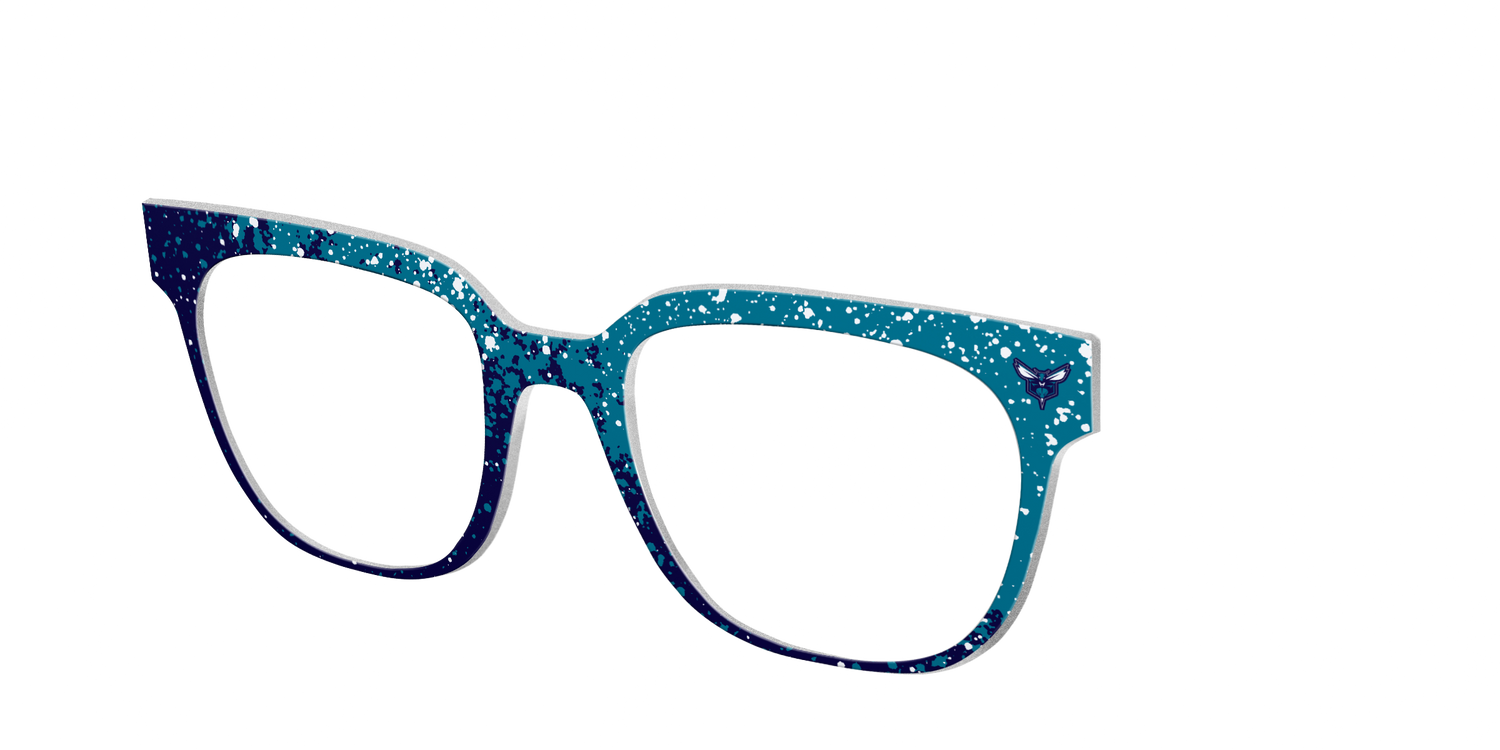 The Hornets Splatter - Angle Top Image - Pair Eyewear