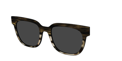 The Polarized Horn Tortoise Sun Top - Angle Top Thumbnail - Pair Eyewear