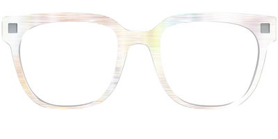 The Iridescent Strands Crystal - Front Top Thumbnail - Pair Eyewear