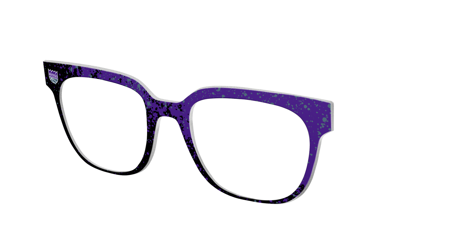 The Kings Splatter - Angle Top Image - Pair Eyewear