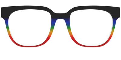 The Love Wins Gradient - Front Top Thumbnail - Pair Eyewear
