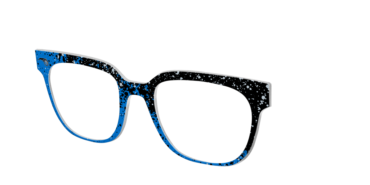 The Magic Splatter - Angle Top Image - Pair Eyewear