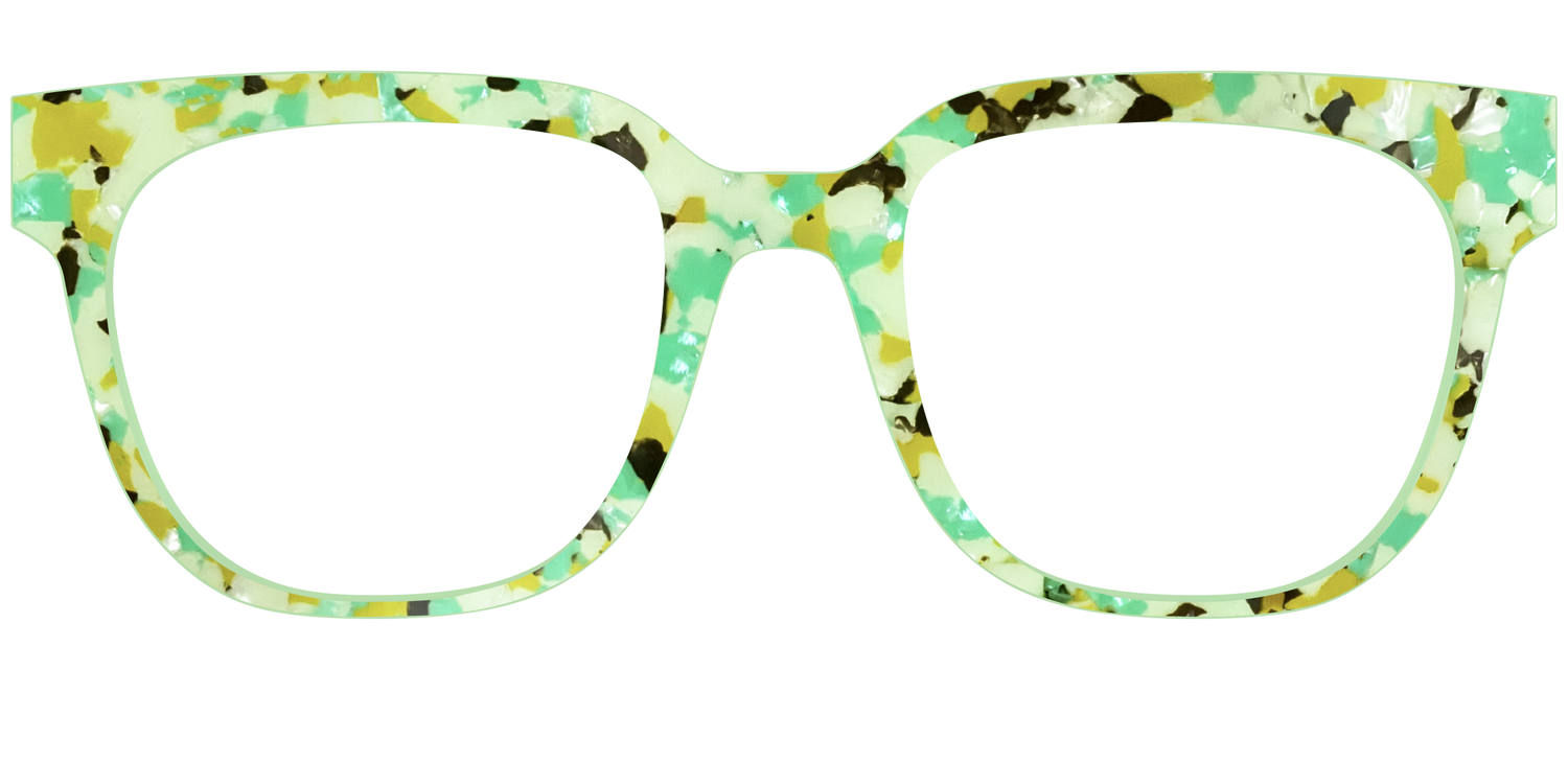 The Matcha Pearl Tortoise - Front Top Image - Pair Eyewear