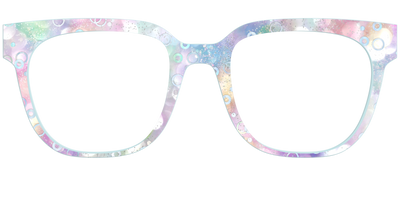 The Mermaid Bokeh with Bubble Glitter - Front Top Thumbnail - Pair Eyewear