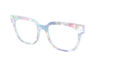 The Mermaid Bokeh with Bubble Glitter - Angle Top Thumbnail - Pair Eyewear