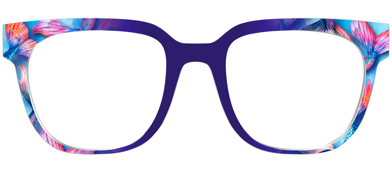 The Mermaid Fins - Front Top Image - Pair Eyewear