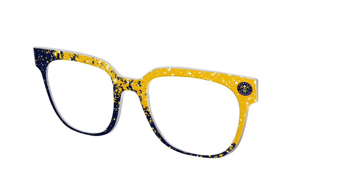 Nuggets Splatter - Angle Top Image - Pair Eyewear