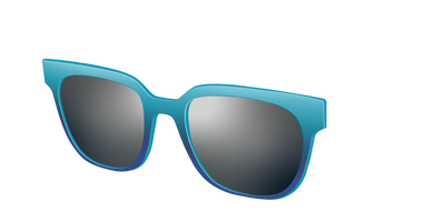 The Polarized Ocean Blue Sun Top